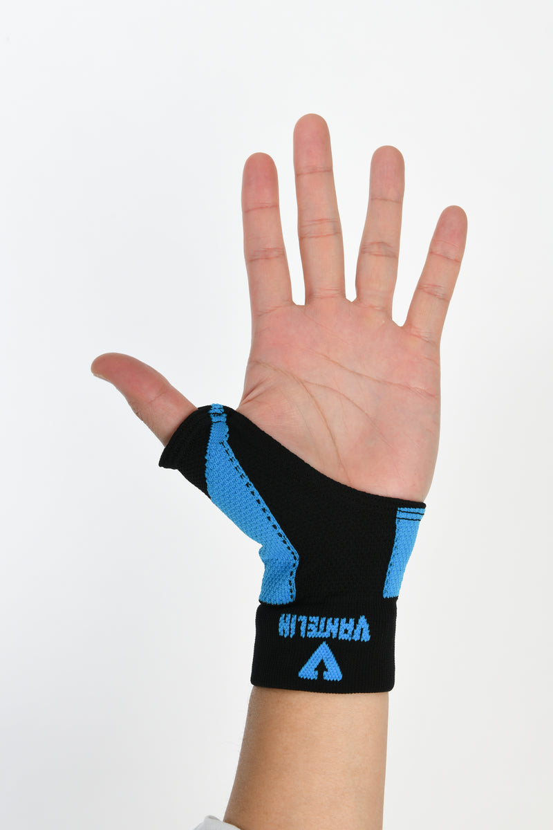 Wanteli protective gear - taped finger protector (medium-large size) (blue)