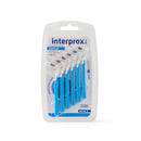 Interprox® Plus-[天藍色]長柄黑白牙縫刷 90度(Conical)6支