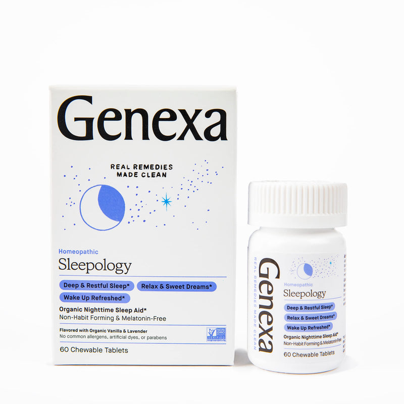 Genexa - 深睡咀嚼片| 解決失眠 | 自然入睡 | 無毒醫學 | 助眠