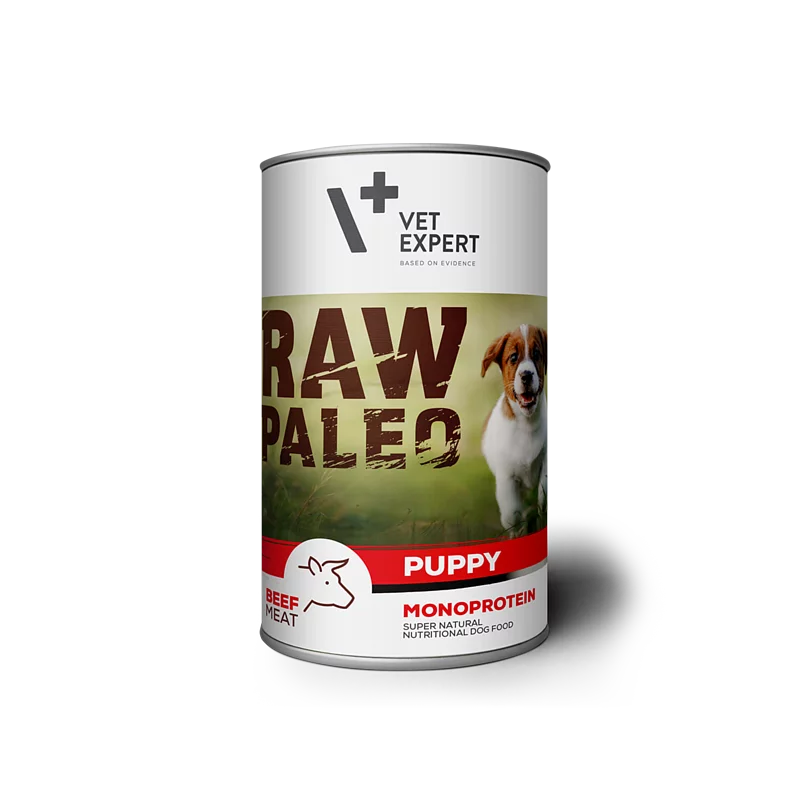 【限定優惠】Raw Paleo 幼犬罐頭 (牛肉) (400g) [Exp:05/2024]