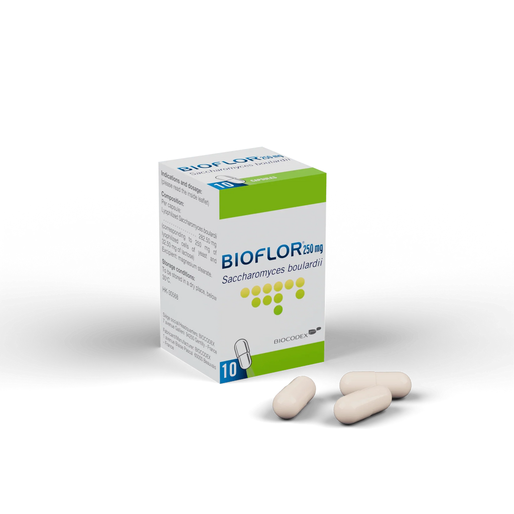 Bioflor益生菌 250mg 10膠囊裝 | 舒緩急性腹寫困擾 | Bioflor hong kong