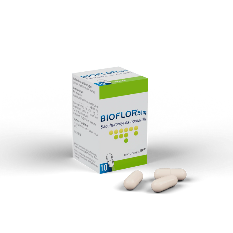 Bioflor益生菌 250mg 10膠囊裝 | 舒緩急性腹寫困擾 | Bioflor hong kong