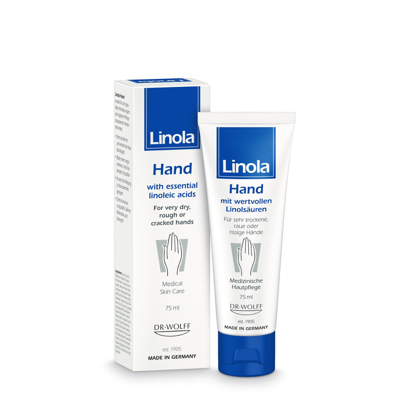 Linola 護手霜 75ml | hand creams | 修復乾裂雙手 | 紓緩乾癢粗糙 | 不黏膩