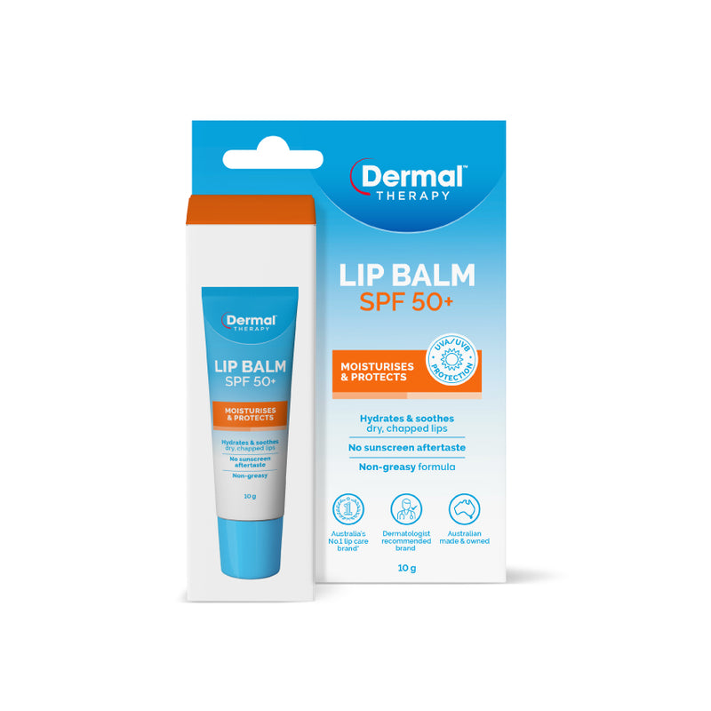 Dermal Therapy - 高效潤唇霜 SPF 50+ 10g (新舊包裝隨機發貨)