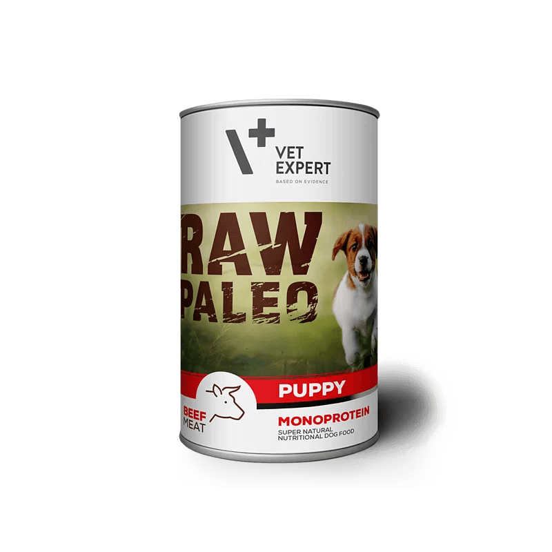 RAW PALEO Puppy Beef 400g [6 cans]