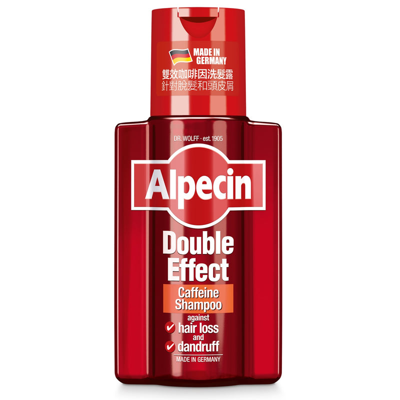 Alpecin - 雙效咖啡因洗髮露 200ml | 油性頭皮 | 去除頭皮屑 | 減少脫髮