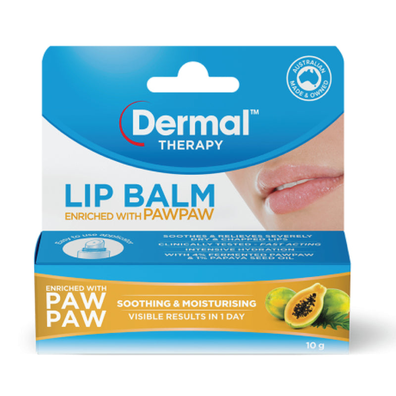 Dermal Therapy - 高效潤唇木瓜霜 | 急救乾唇 | 平滑乾燥雙唇