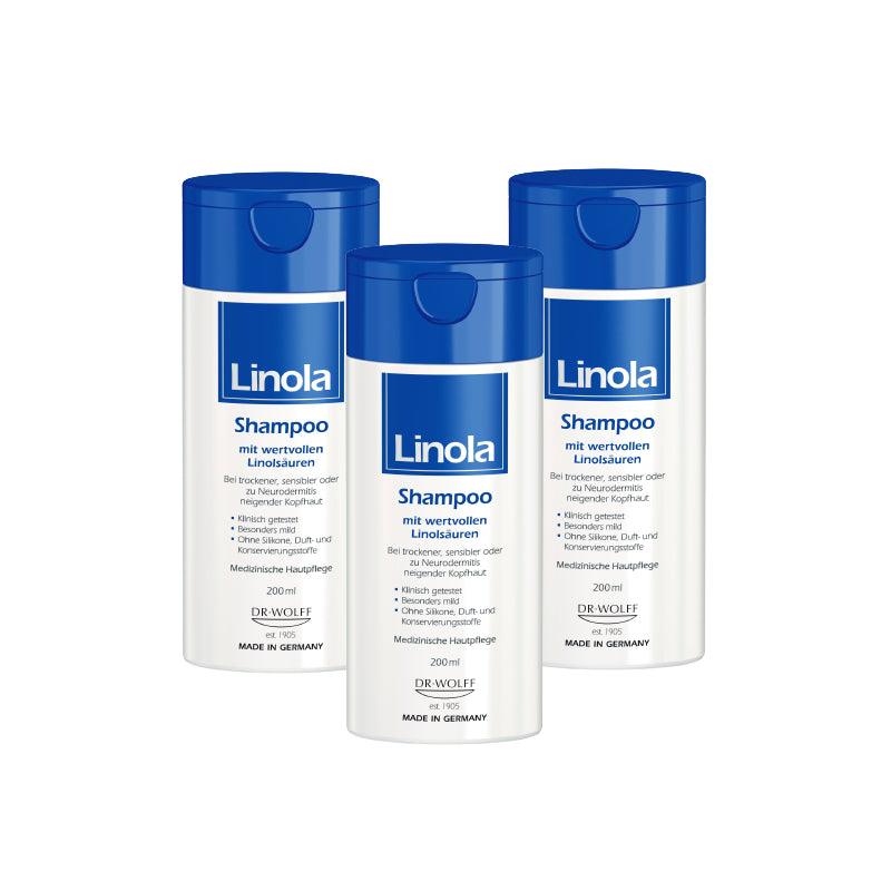 Linola Shampoo 200ml [3 pcs Combo] 