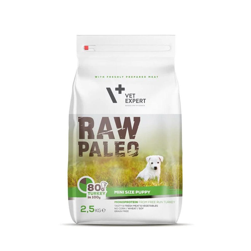 Raw Paleo Dry Food Mini Breed For Puppy (Turkey) 2.5kg