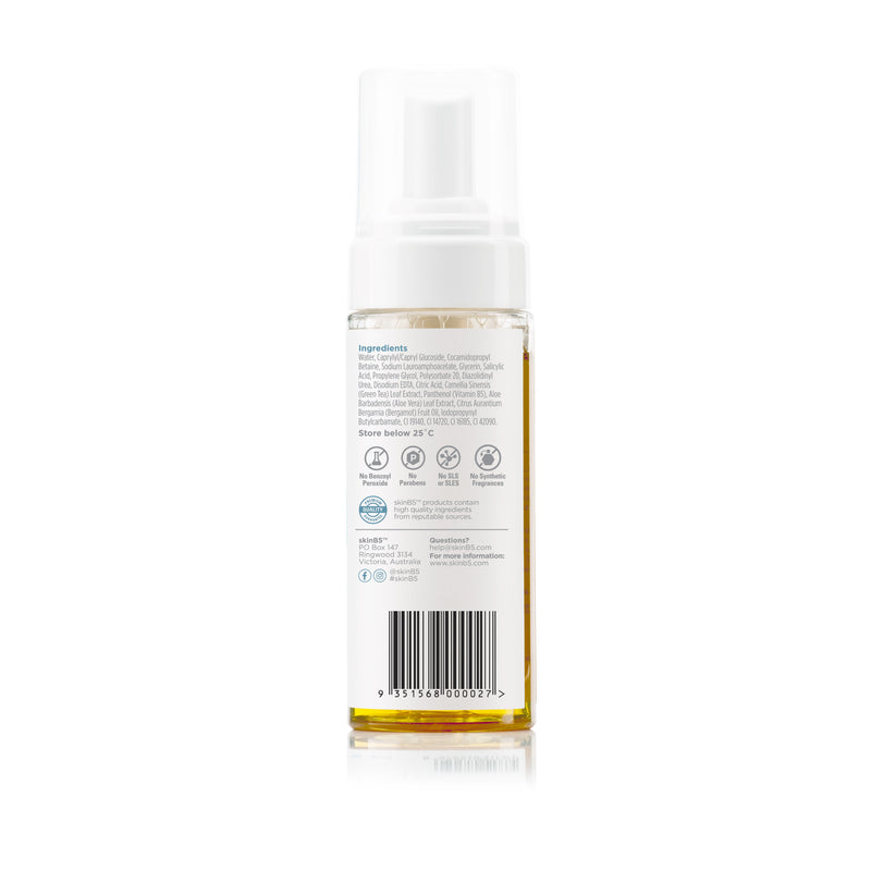 SkinB5 - 豆豆淨肌保潔面泡沫 150ml【香港行貨】