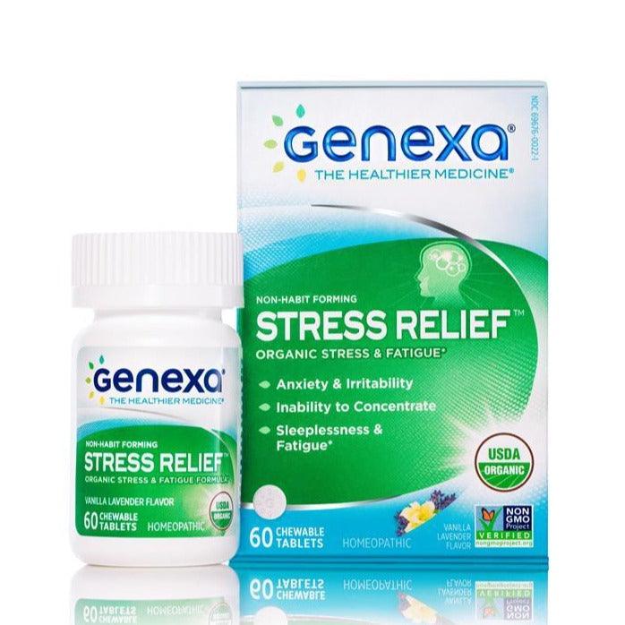 Genexa - Stress Relief 60 Chewable Tablets