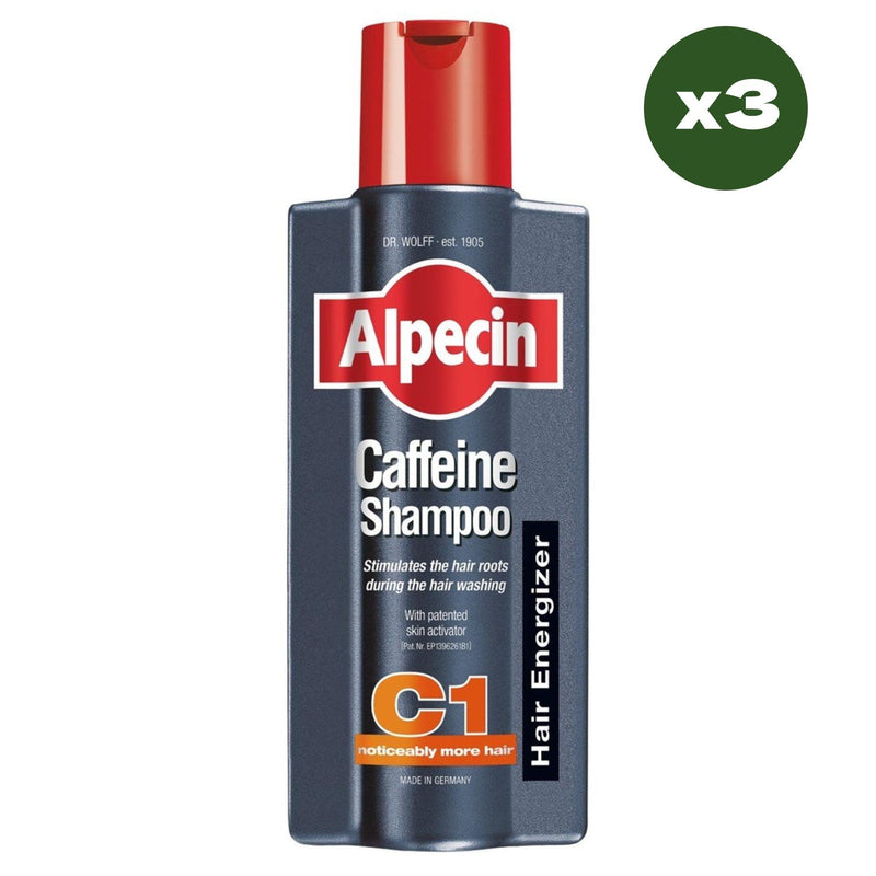 Alpecin C1 Caffeine Shampoo 375ml 【3pcs Pack】